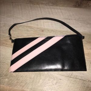 Bebe black and pink purse.